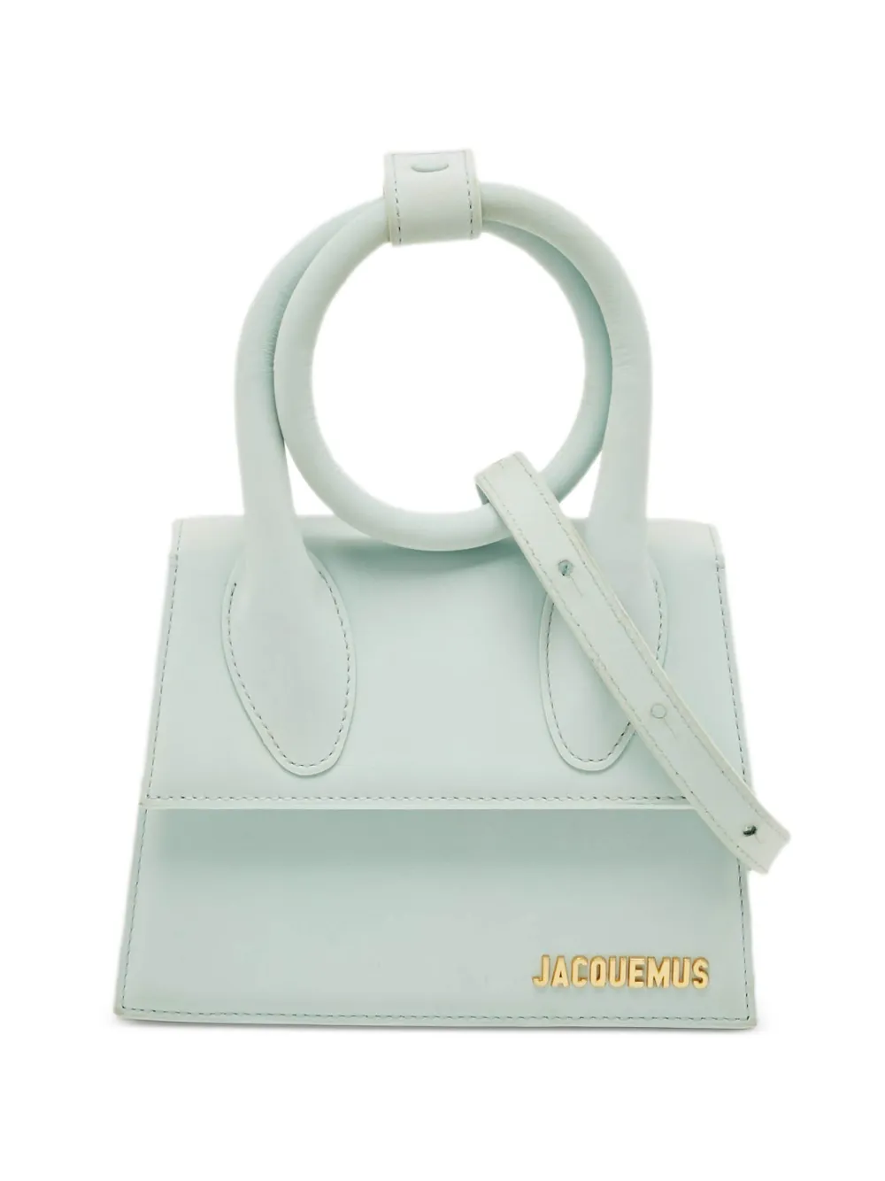 Jacquemus Pre-Owned Le Chiquito Noeud top-handle mini bag - Blu