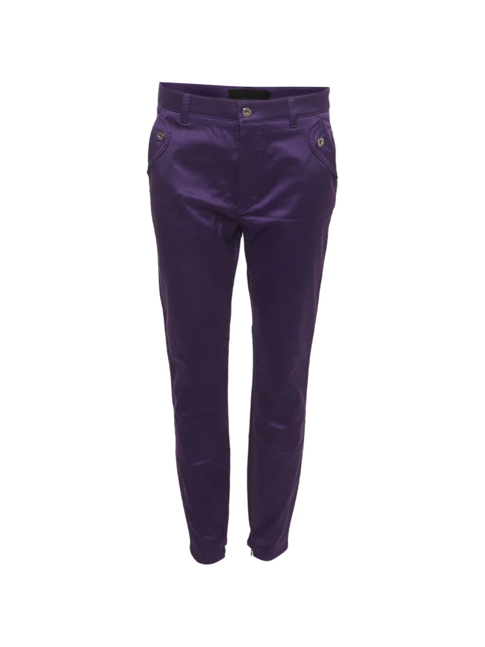 Dolce & Gabbana Pre-Owned Jeans in raso elasticizzato - Viola
