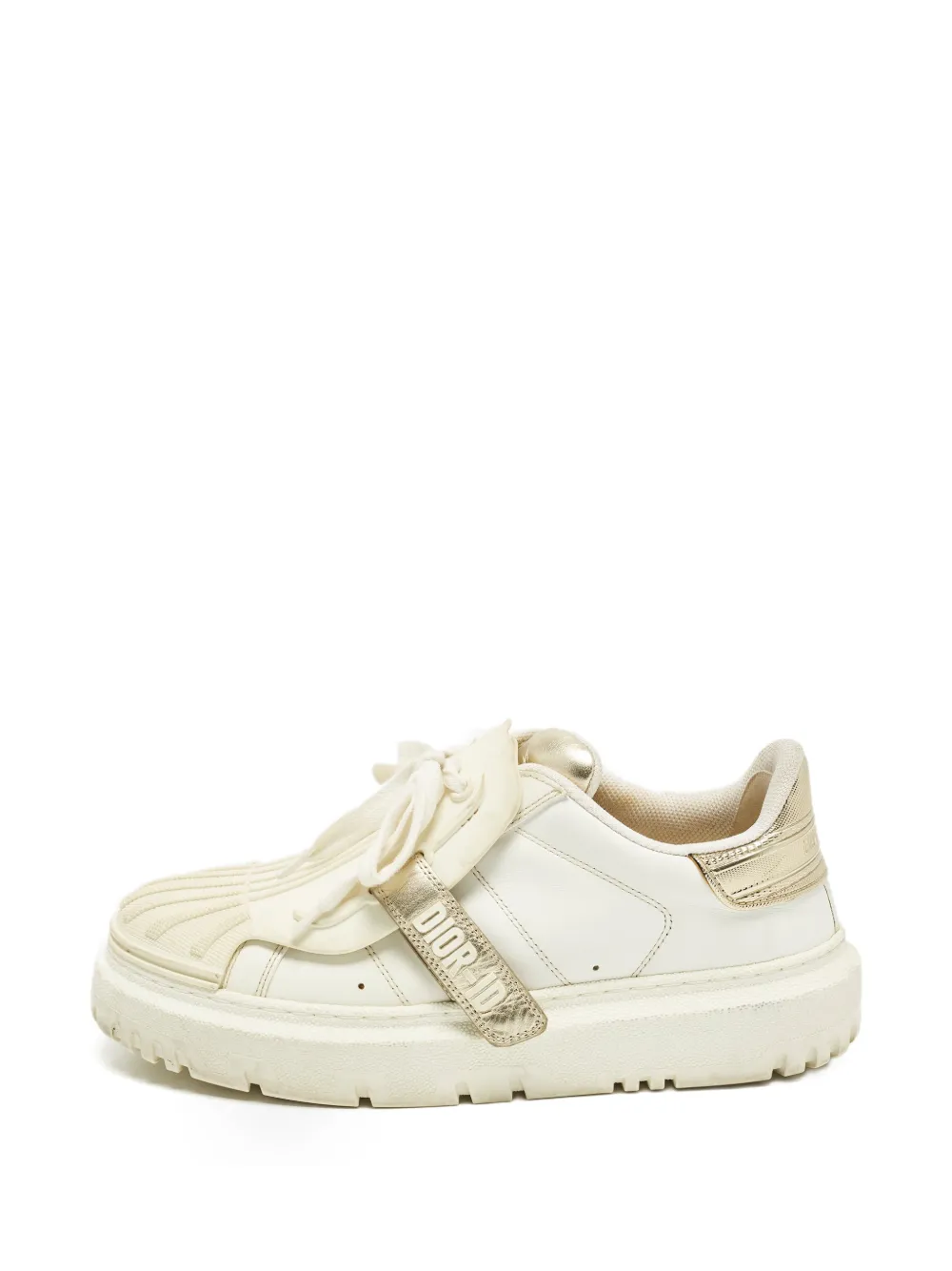 Christian Dior Pre-Owned Dior ID Sneakers - Nude