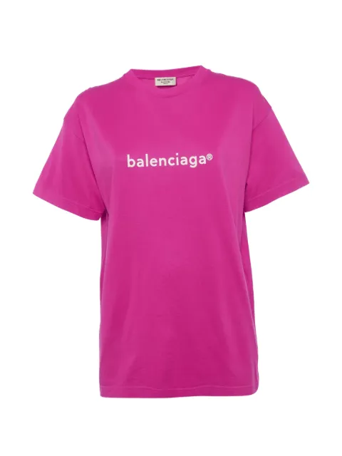 Balenciaga Pre-Owned logo-print T-shirt