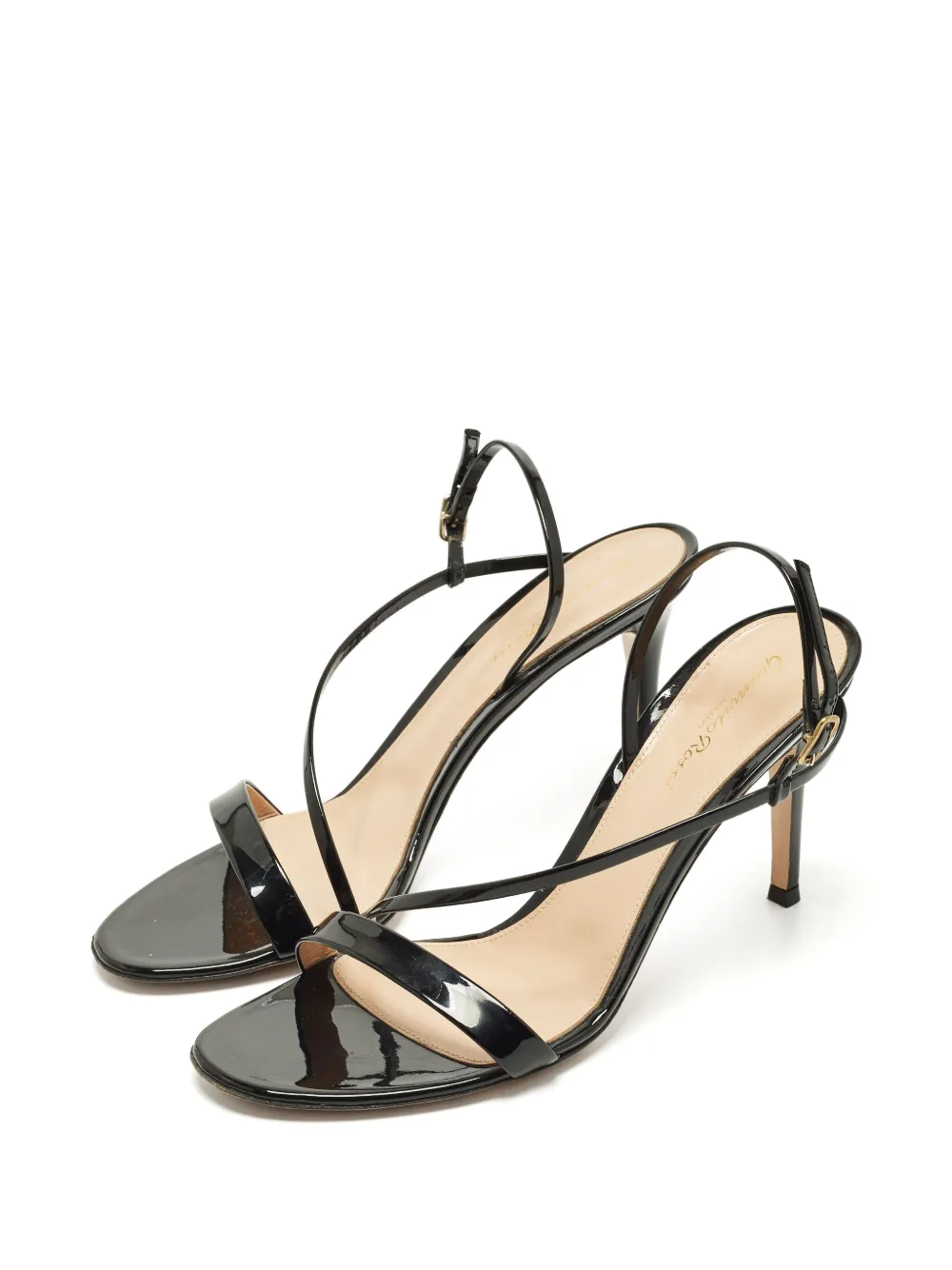 Gianvito Rossi Manhattan heeled sandals - Schwarz