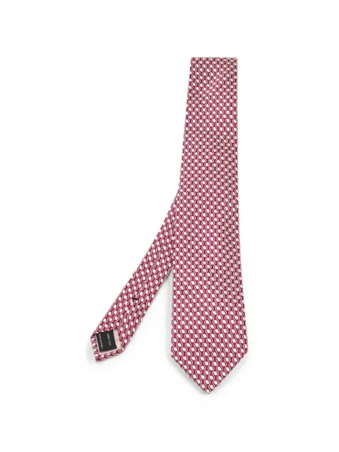 Ferragamo Pre-Owned corbata con motivo de lunares
