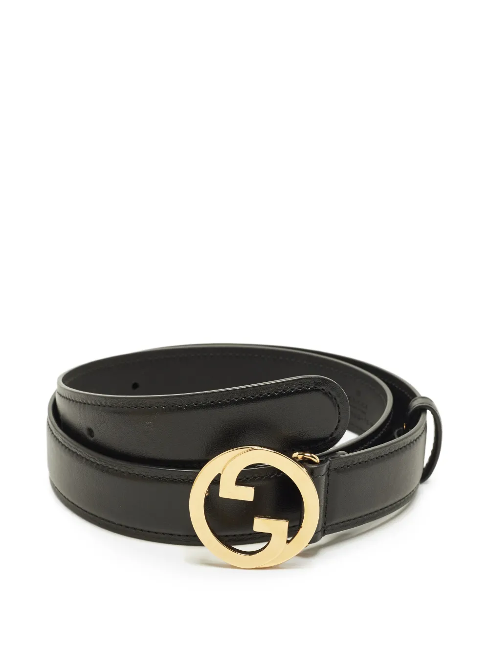 Gucci Pre-Owned Blondie leather belt - Nero