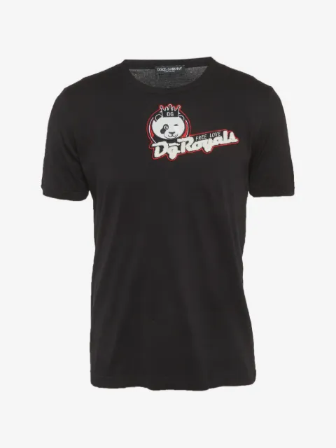 Dolce & Gabbana Pre-Owned playera con apliques