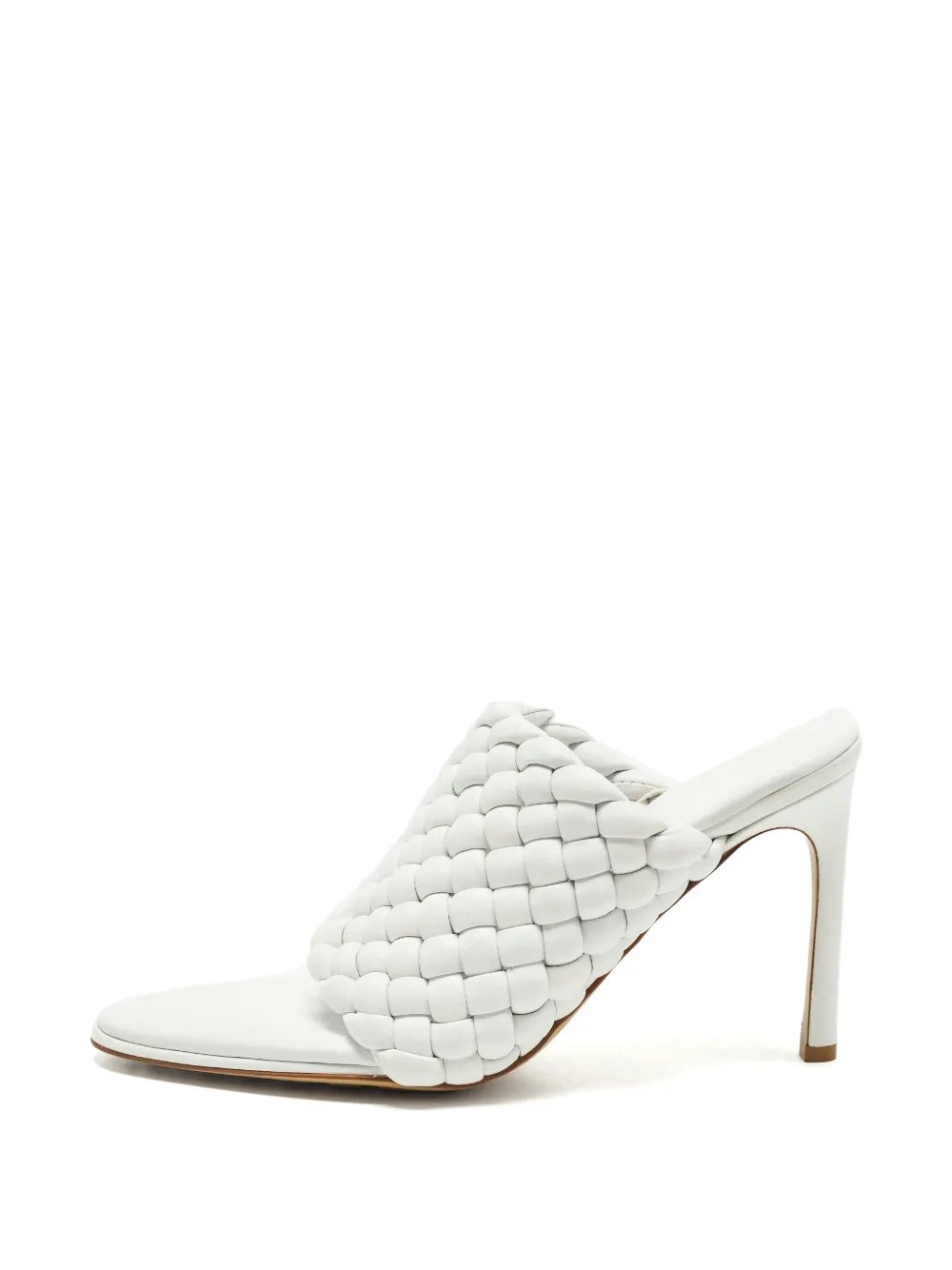 Bottega Veneta Pre-Owned Lido woven sandals - Weiß