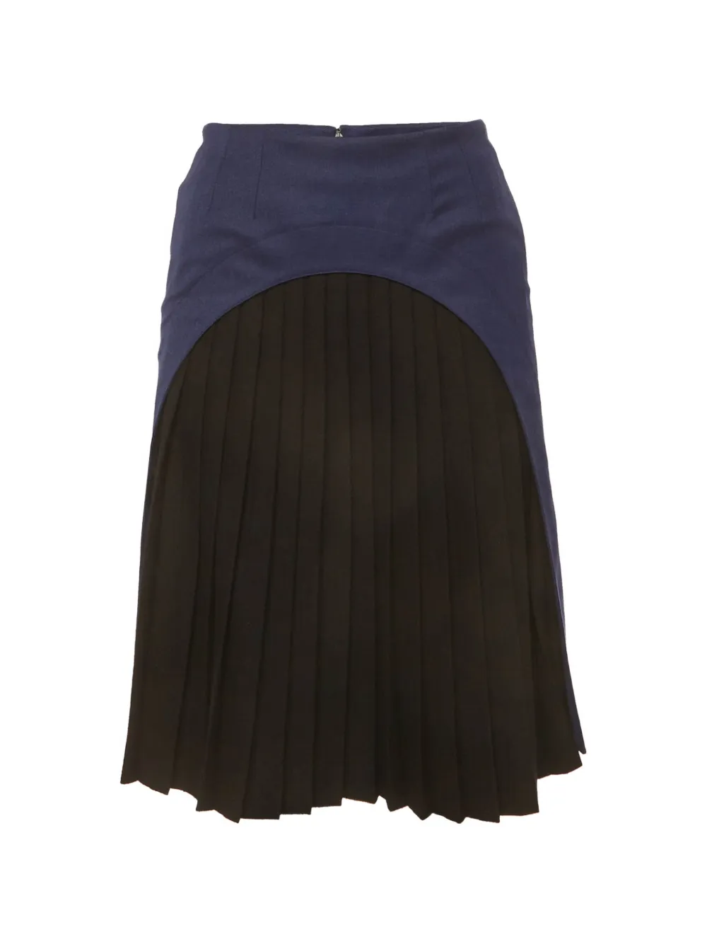 Fendi Pre-Owned Minigonna plissettata - Blu