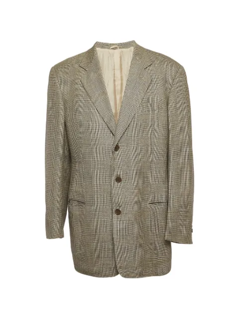 Giorgio Armani Pre-Owned ハウンドトゥース ジャケット