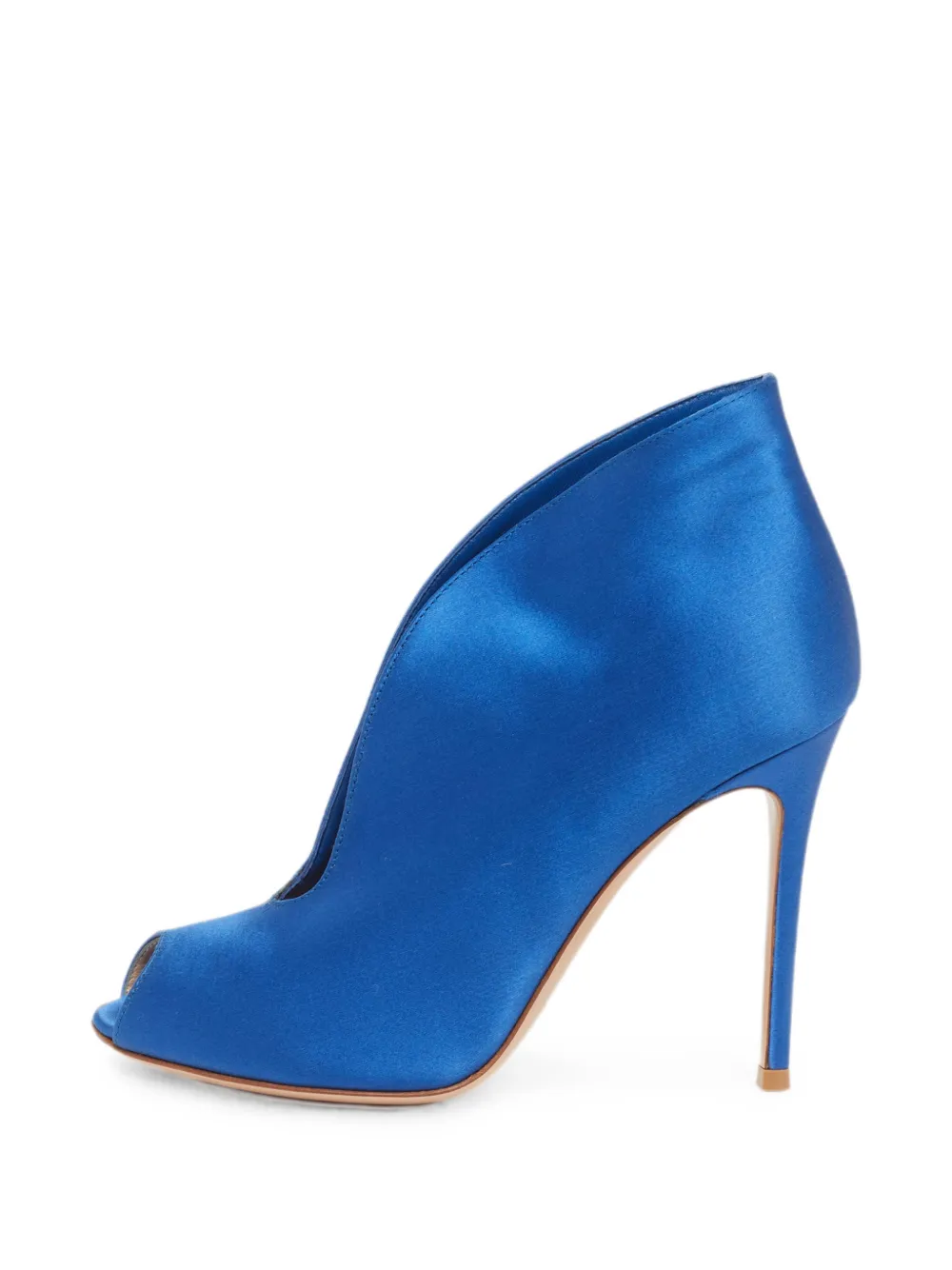 Gianvito Rossi Vamp peep-toe ankle boots - Blue