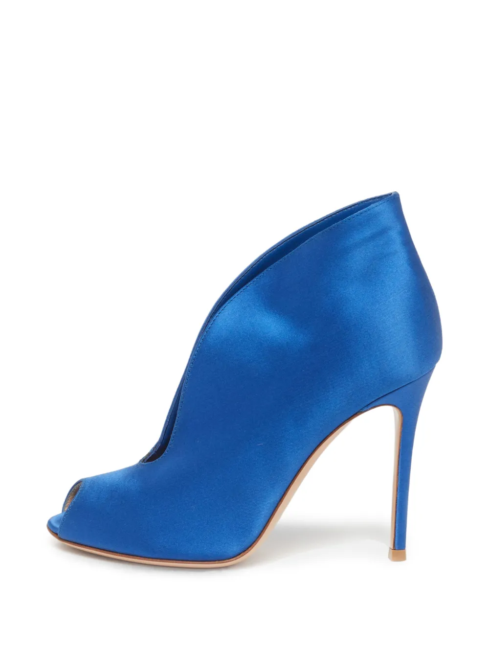 Gianvito Rossi Vamp peep-toe ankle boots - Blau