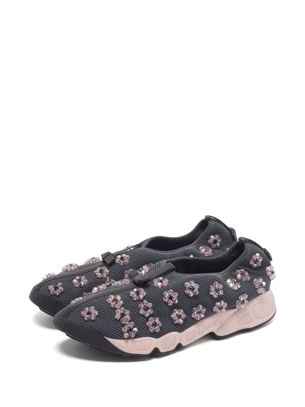 Christian Dior Pre-Owned Fusion crystal-embellished Sneakers