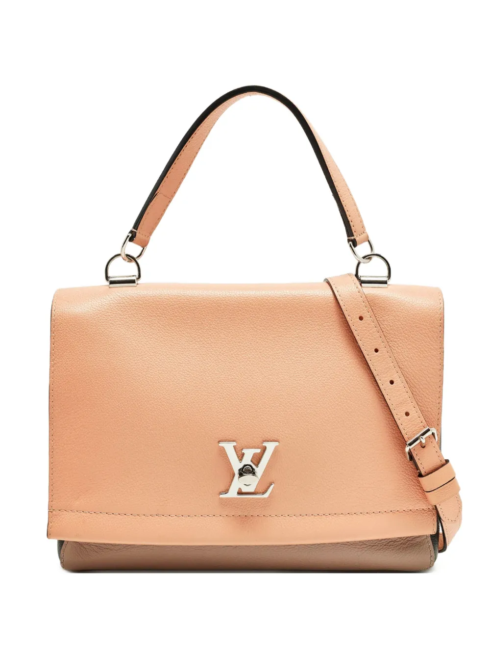 Louis Vuitton Pre-Owned 2105 Lockme II top-handle leather tote bag - Rosa