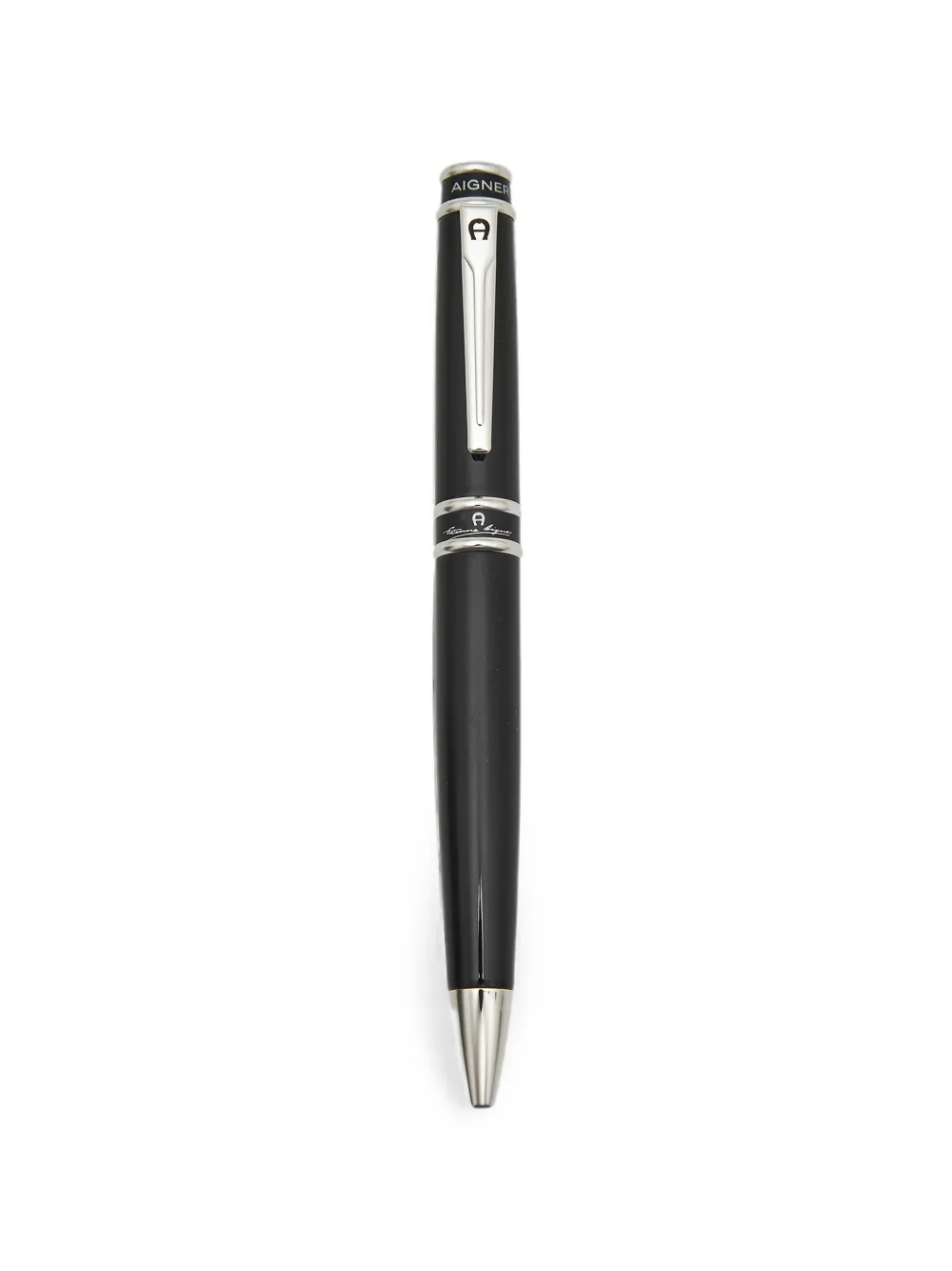 Pre-owned Aigner 树脂圆珠笔 In Black