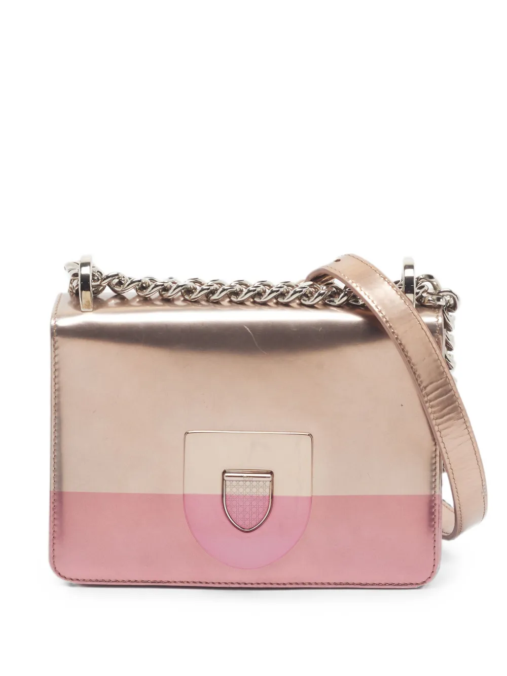 Christian Dior Pre-Owned Borsa a spalla Diorama Club in pelle - Rosa