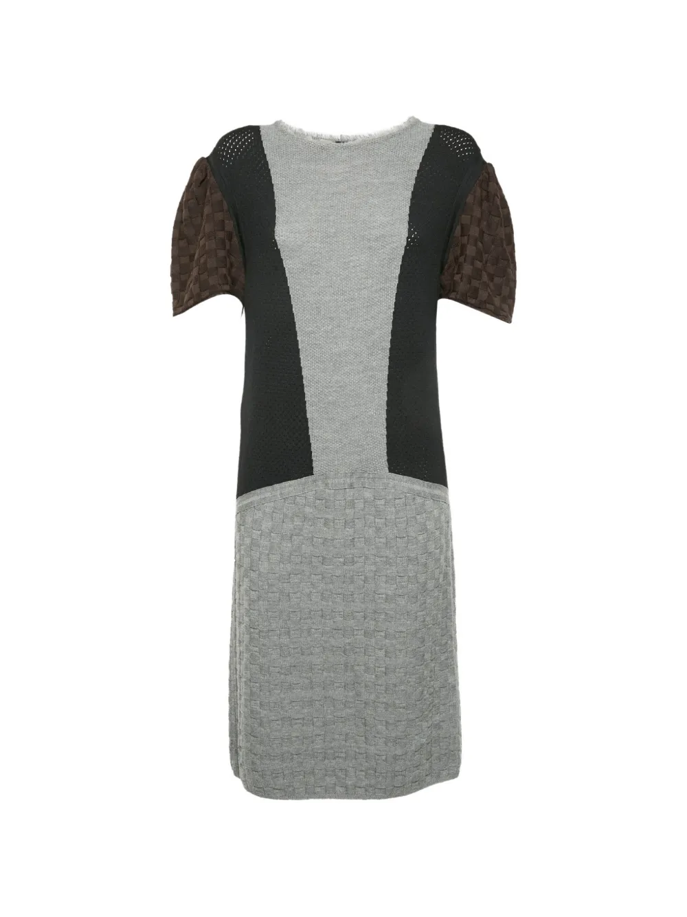 Fendi Pre-Owned short-sleeves mini dress - Grigio