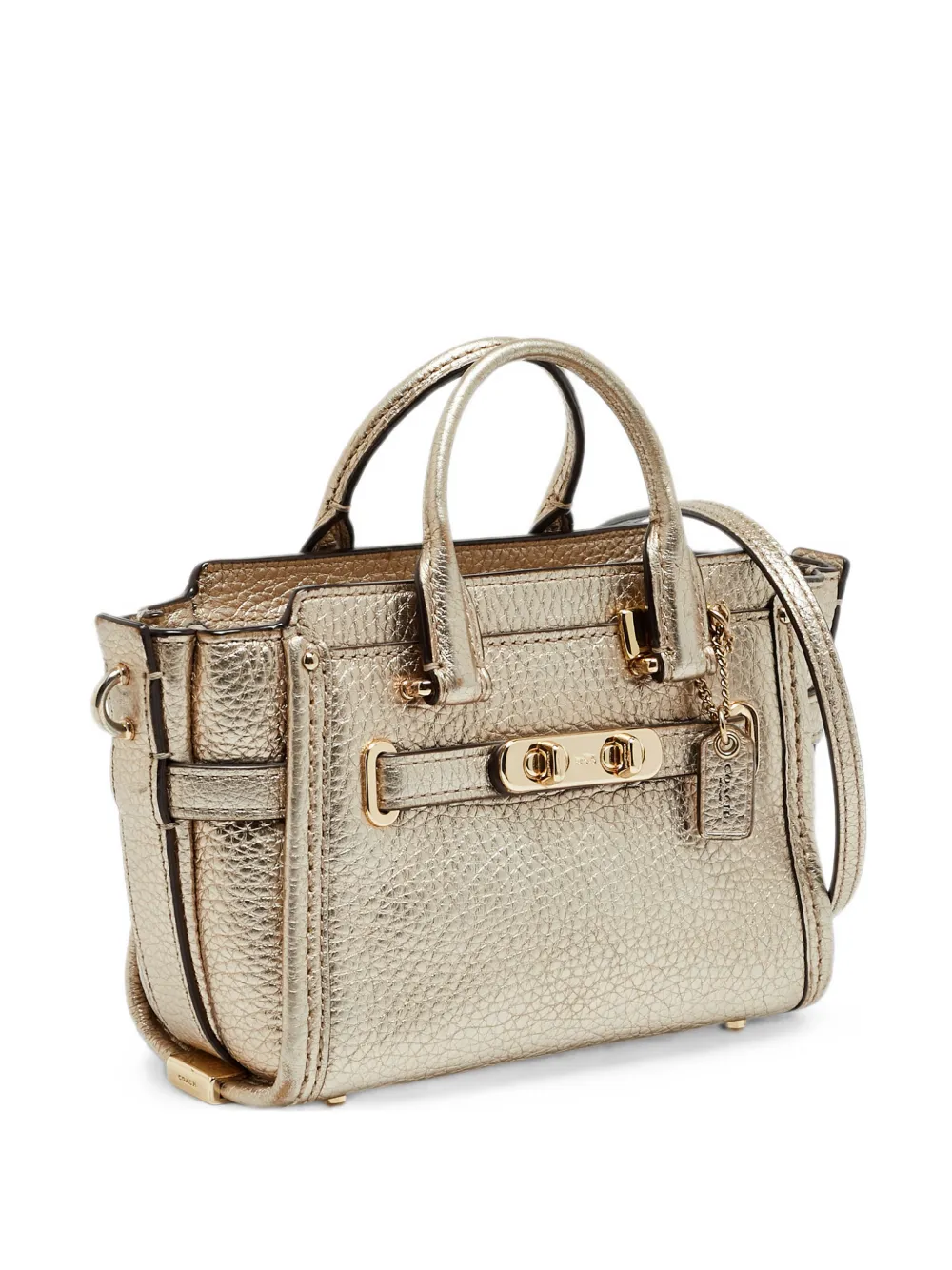 Coach Borsa a tracolla Swagger - Oro