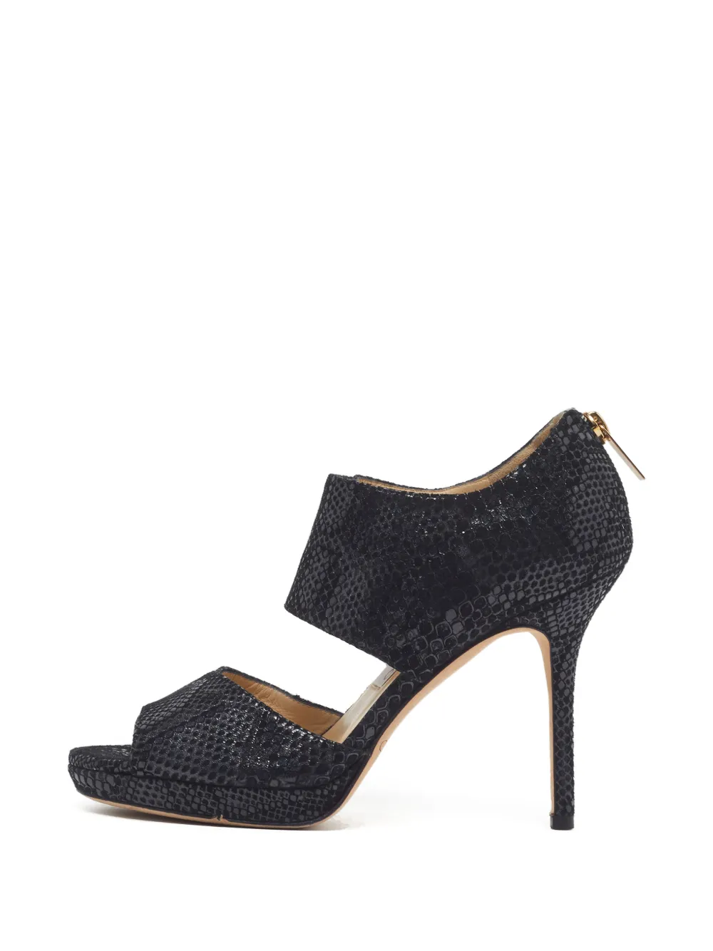 Jimmy Choo Pre-Owned Private ankle-strap sandals - Schwarz