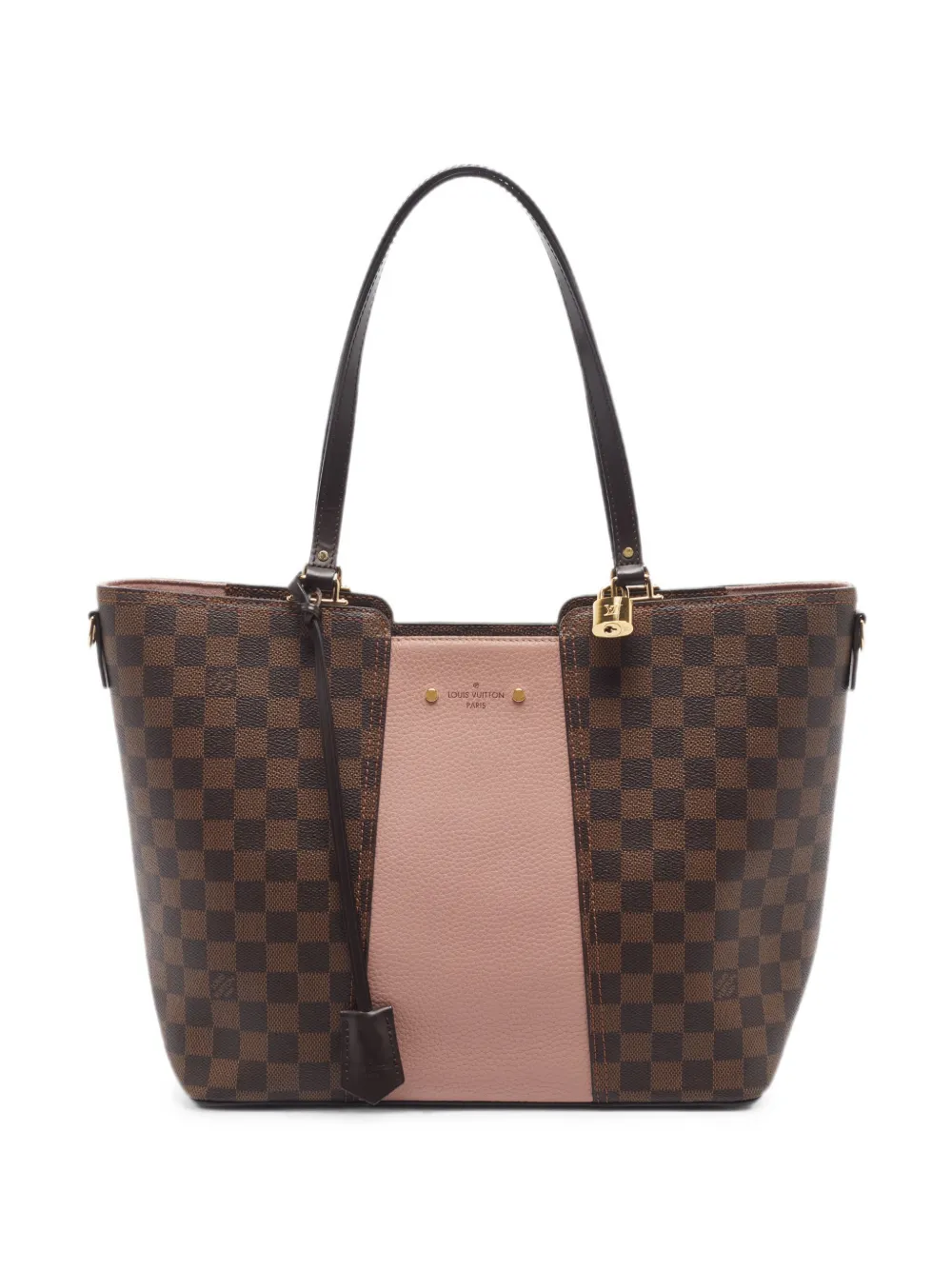 Louis Vuitton Pre-Owned 2017 Jersey Magnolia Damier Ebene tote bag - Marrone