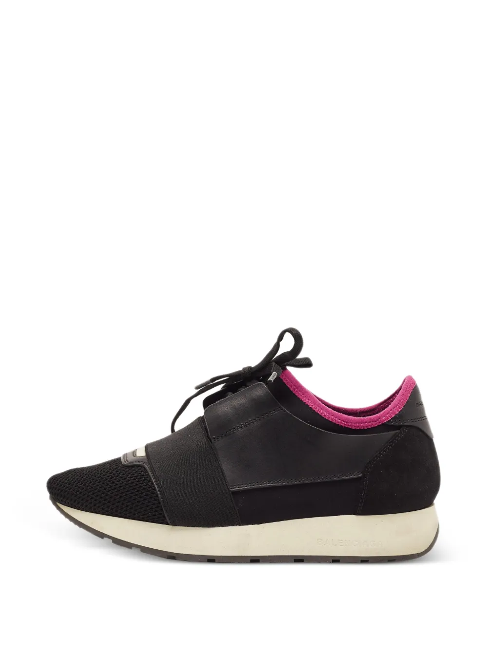 Balenciaga Pre-Owned Race Runner mesh sneakers - Nero