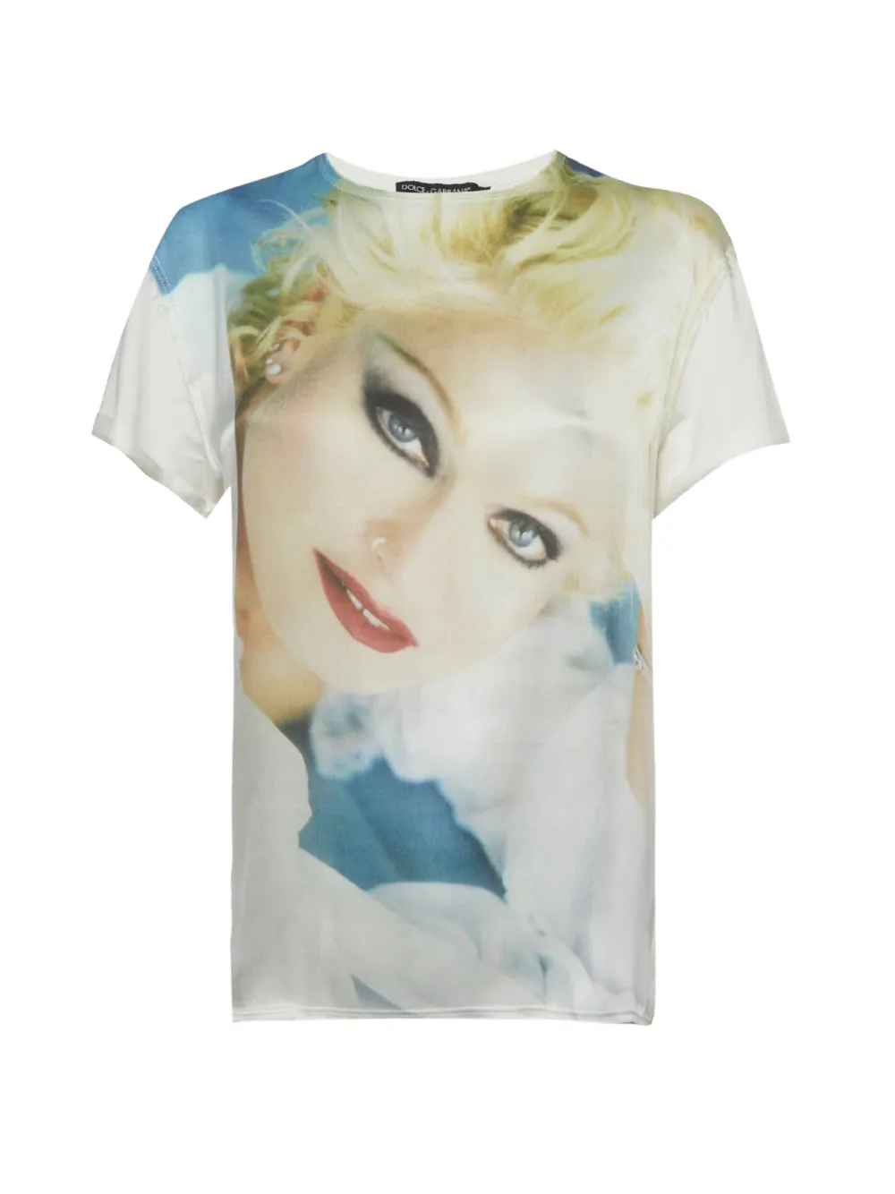 Dolce & Gabbana Pre-Owned Madonna-print T-shirt - Bianco