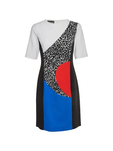 Boutique Moschino Kleid in Colour-Block-Optik