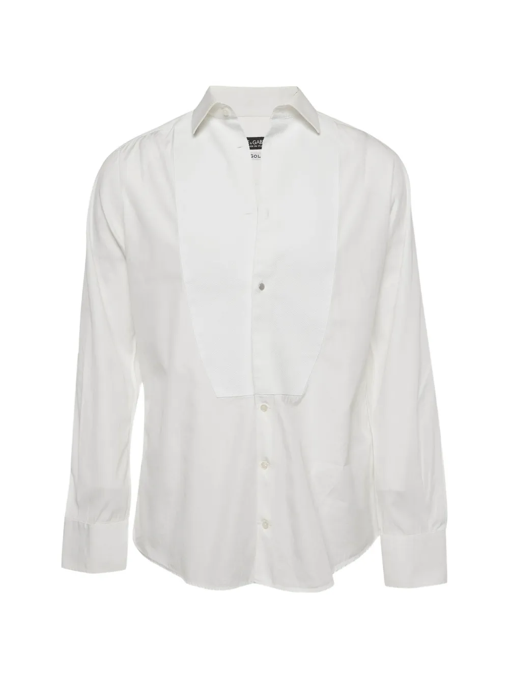 Dolce & Gabbana Pre-Owned cotton long-sleeve shirt - Bianco