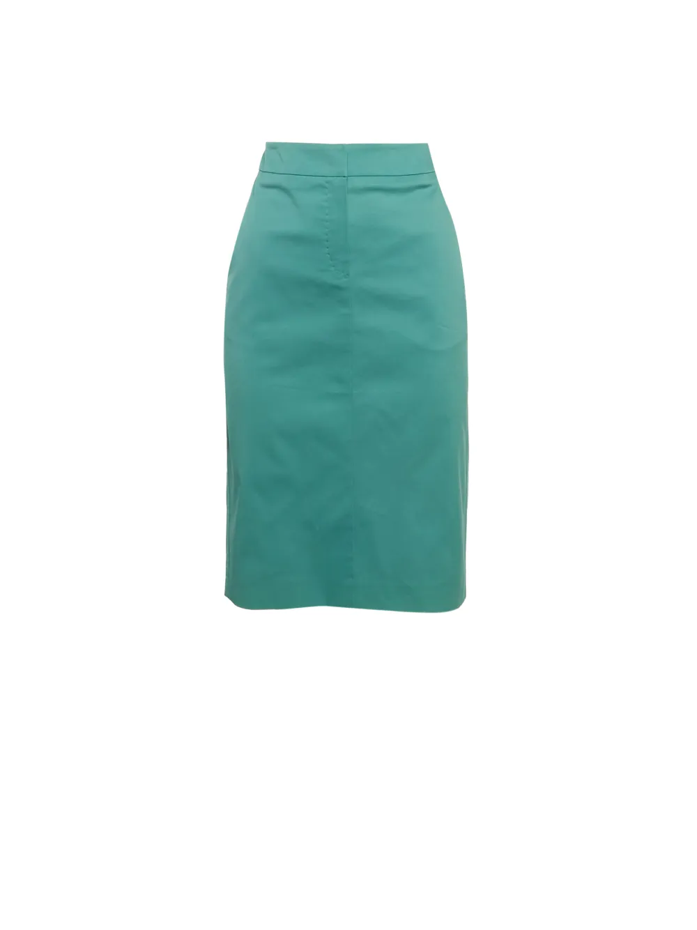 Max Mara gabardine knee-length skirt - Blu