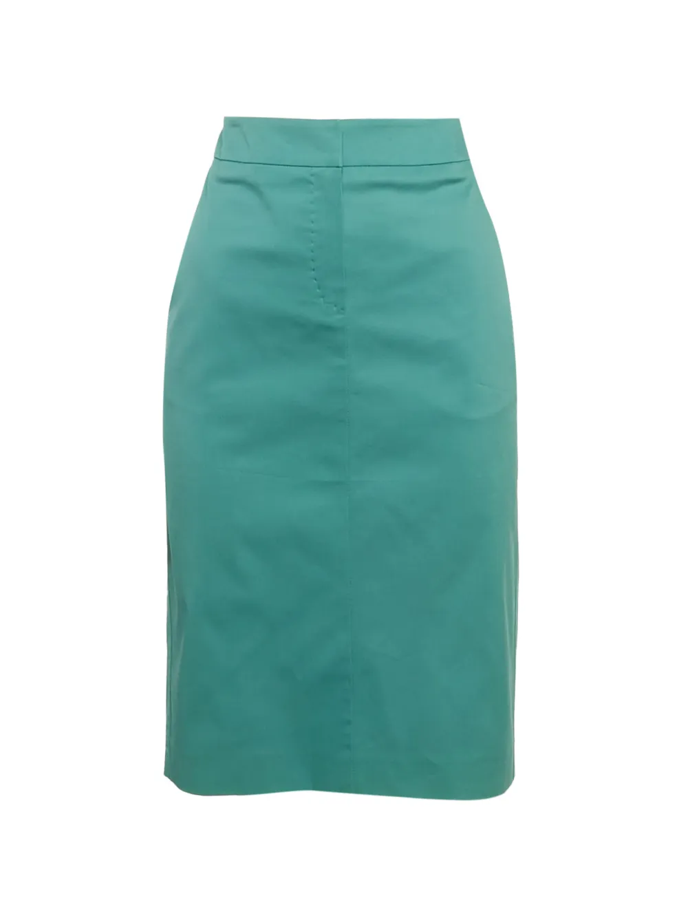 Max Mara gabardine knee-length skirt - Blue