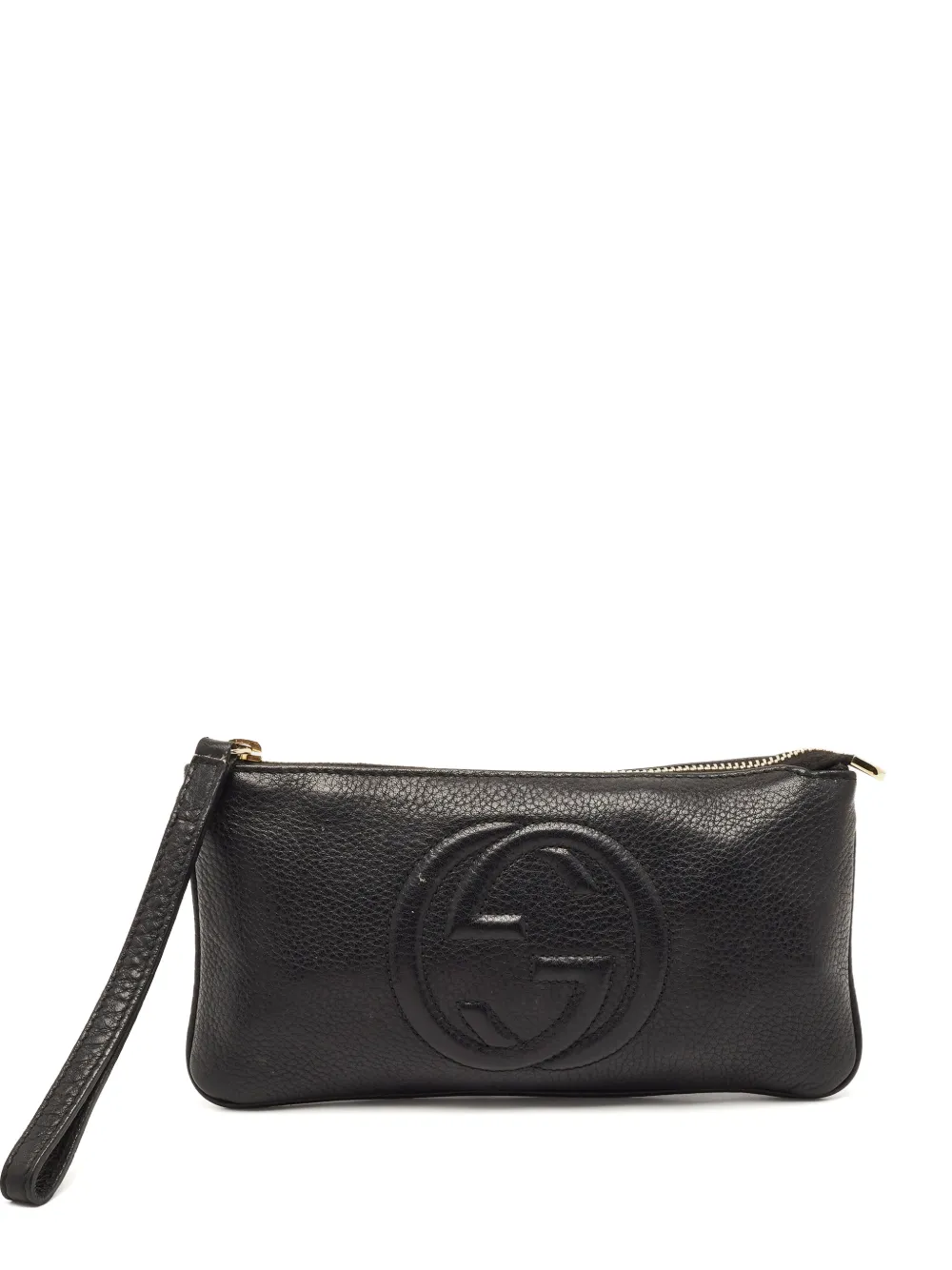 Gucci Pre-Owned Soho wristlet clutch bag - Nero