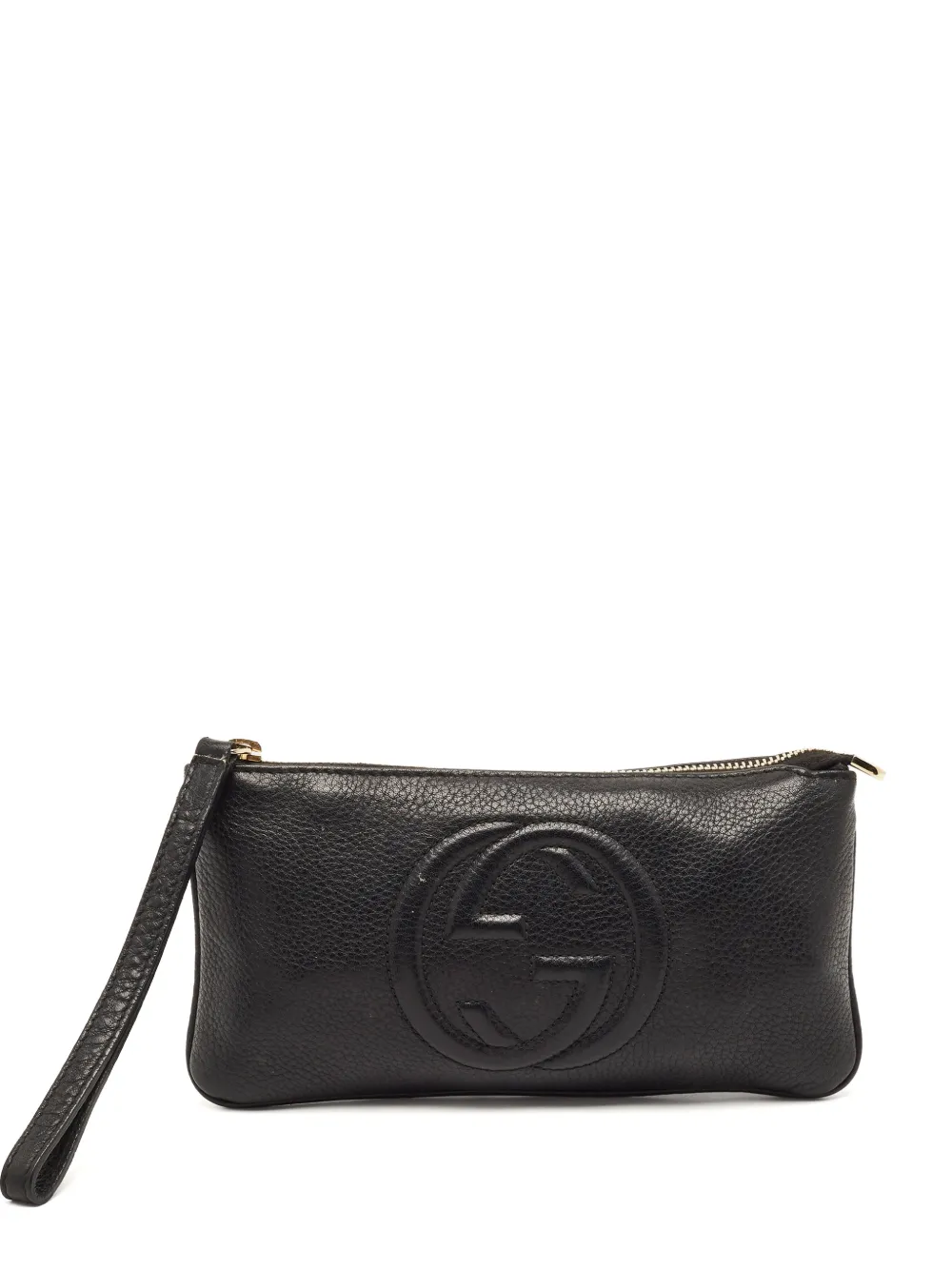 Gucci Pre-Owned Soho wristlet clutch bag - Nero