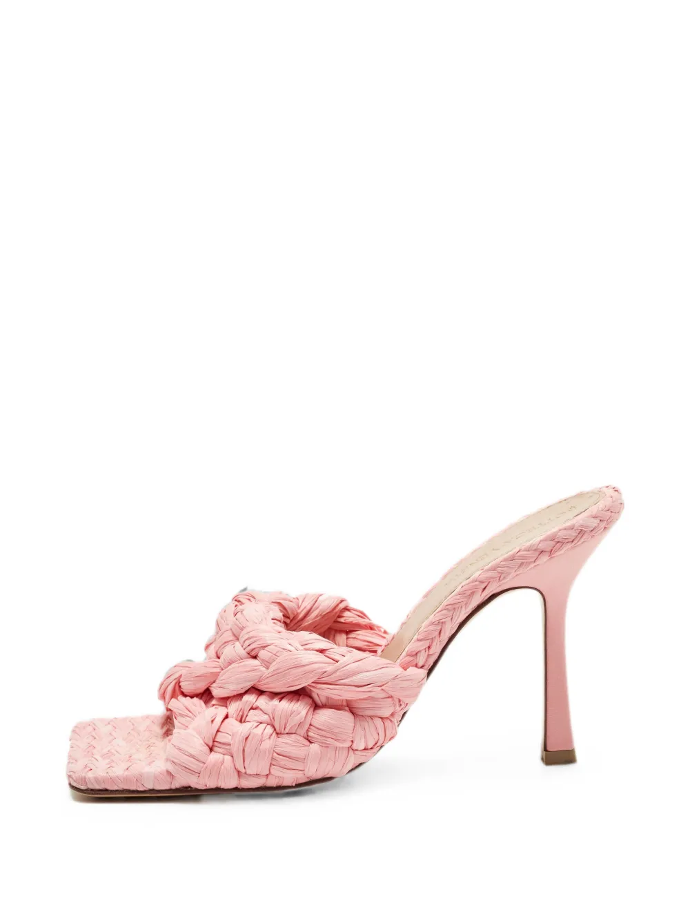 Bottega Veneta Pre-Owned Stretch heeled sandals - Rosa