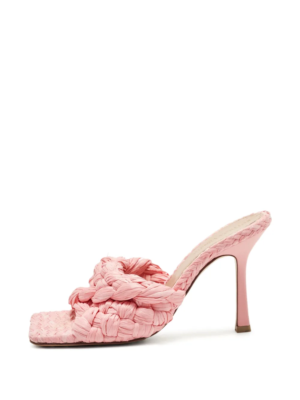 Bottega Veneta Pre-Owned Stretch heeled sandals - Rosa