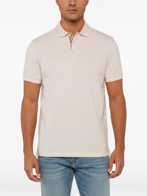 Burberry Pre-Owned pique knit polo-shirt