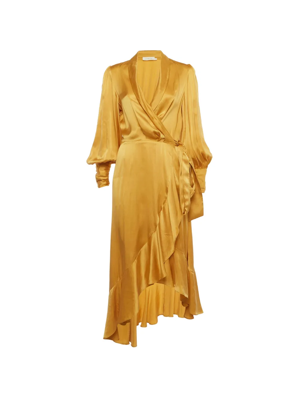 ZIMMERMANN silk midi dress - Oro