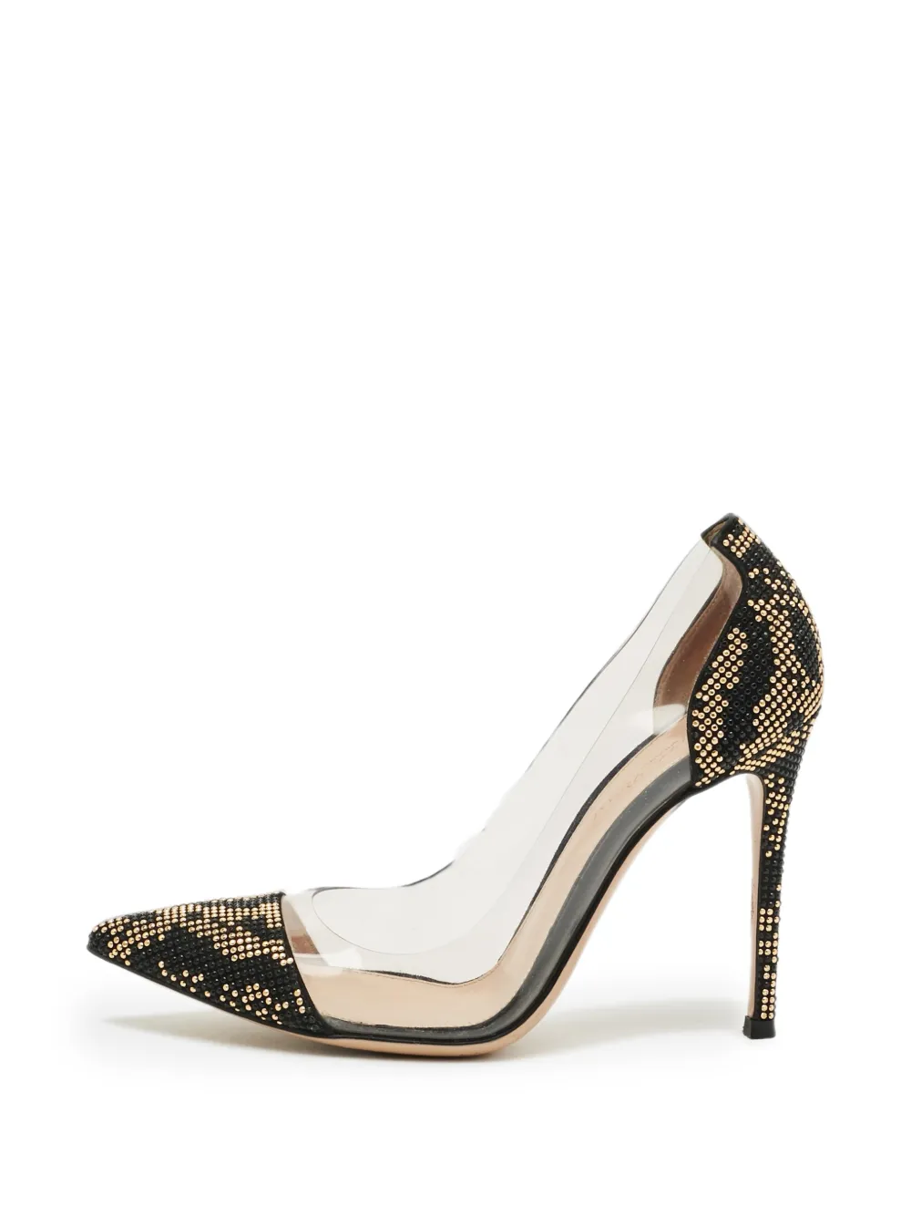 Gianvito Rossi Pumps mit Nieten - Schwarz