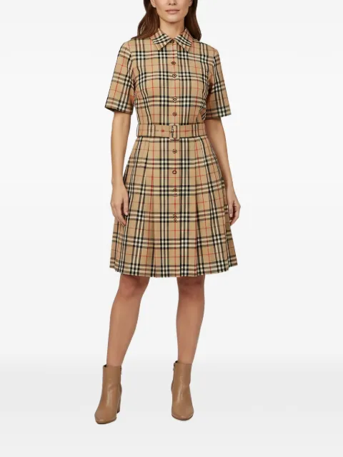 Burberry Pre-Owned Nova Check shirt dress
