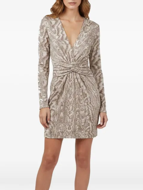 Missoni Pre-Owned twisted jacquard mini dress