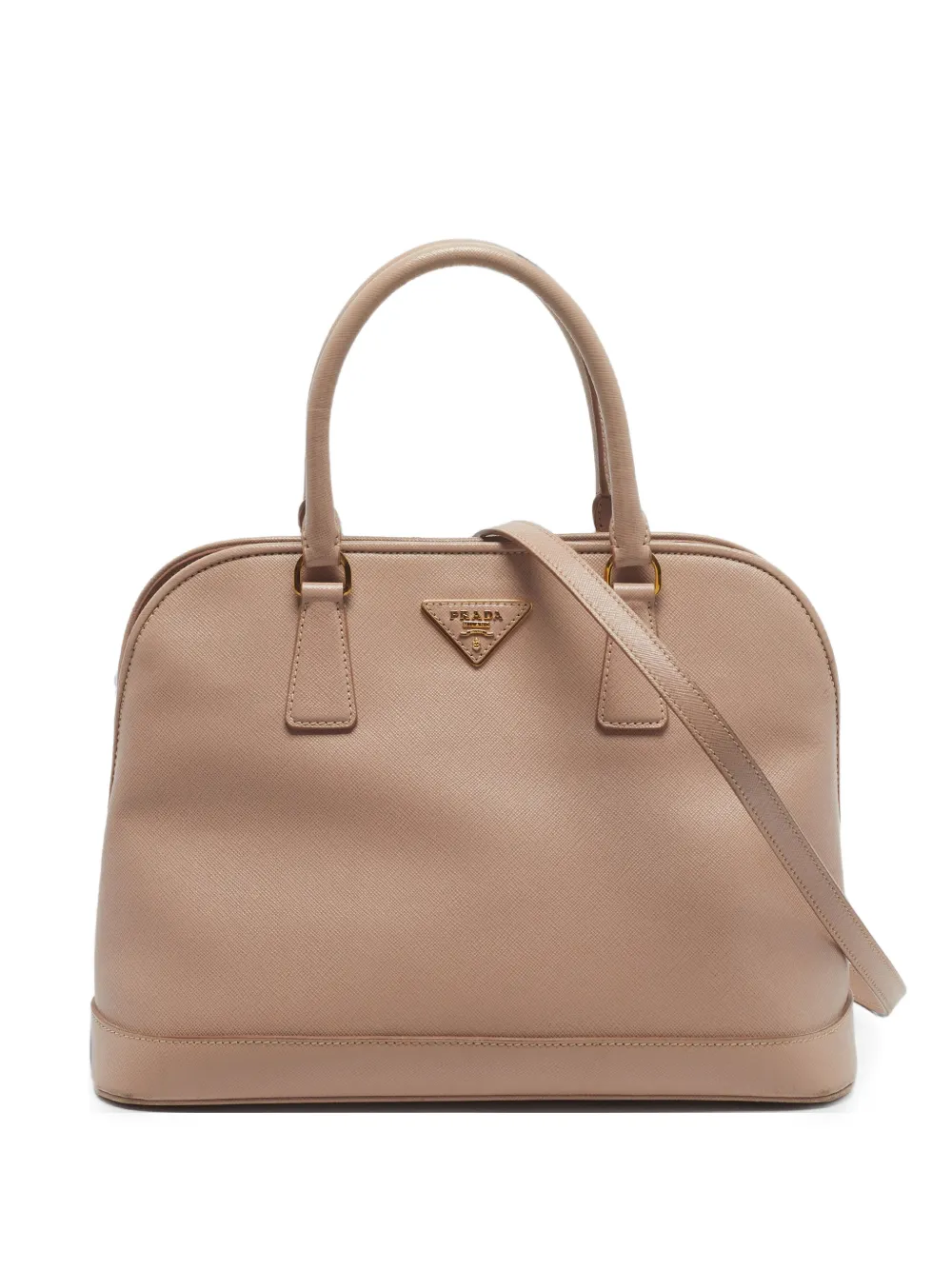 Prada Pre-Owned Promenade Saffiano Lux handbag - Toni neutri