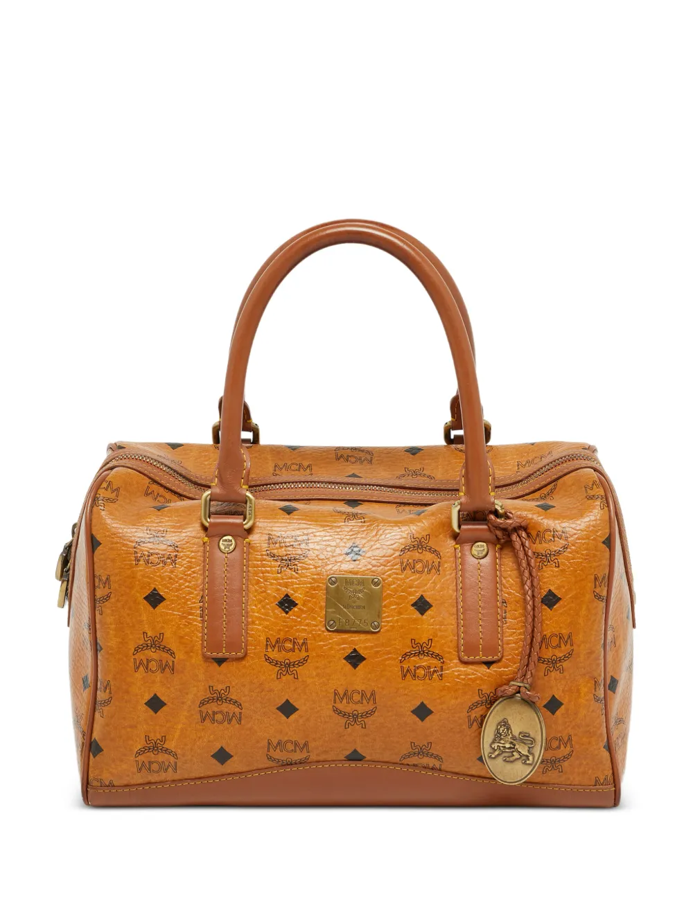 MCM Pre-Owned Borsa tote Visetos - Marrone