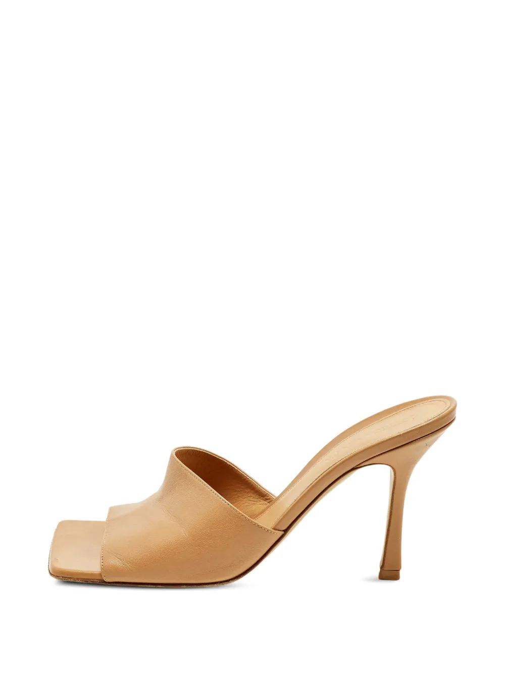 Bottega Veneta Pre-Owned Lido square-toe sandals - Marrone