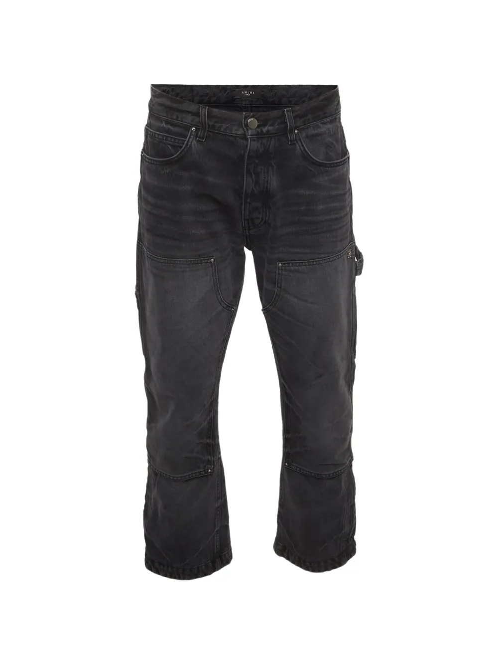 AMIRI straight-leg patch-pockets jeans - Nero