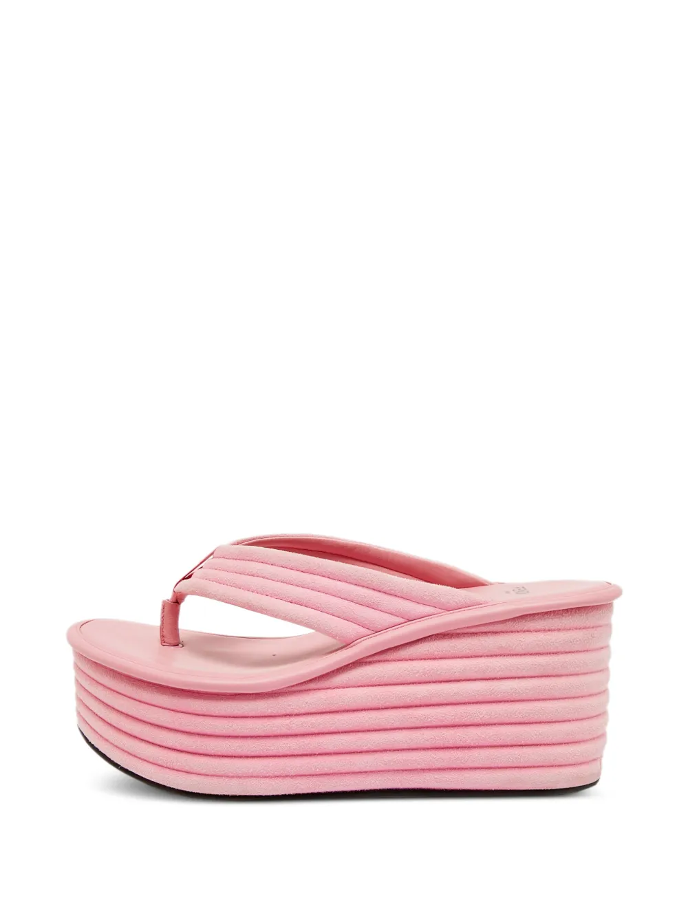 Fendi Pre-Owned thong wedge sandals - Rosa