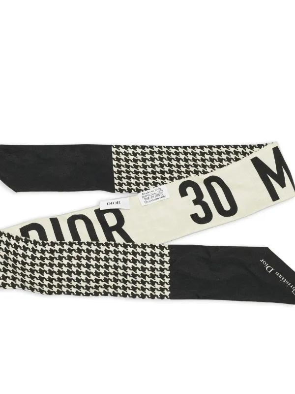 Christian Dior Pre-Owned 30 Montaigne Mitzah Scarf | Neutrals