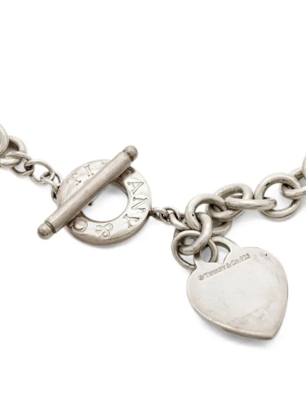 Tiffany & Co. ハートタグ トグル ネックレス | シルバートーン 