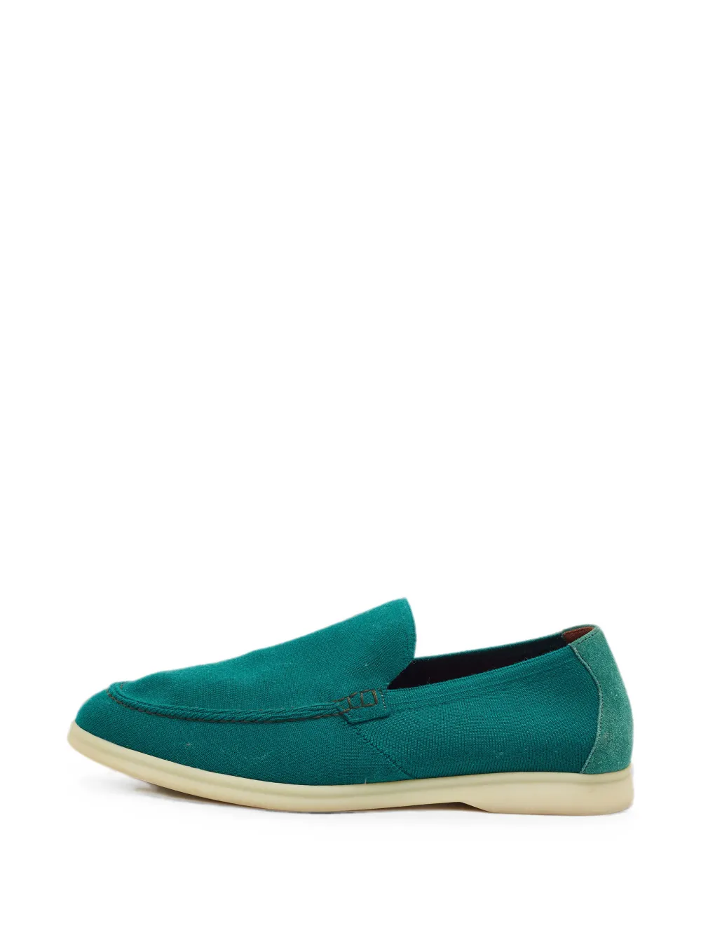 Loro Piana Pre-Owned Summer Charms Walk loafers - Verde