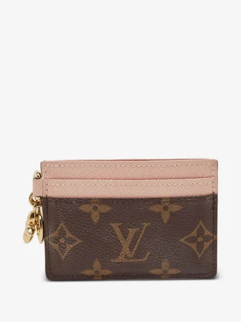 Louis Vuitton Pre-Owned حامل بطاقات بمونوغرام 'LV تشارمز'