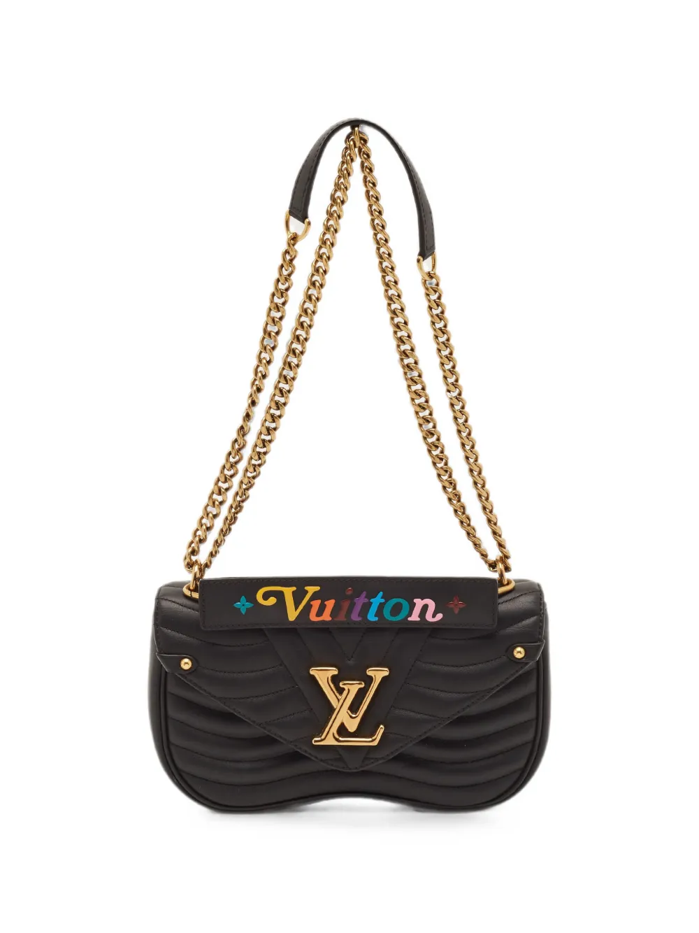 Louis Vuitton Pre-Owned 2019 MM New Wave shoulder bag - Nero