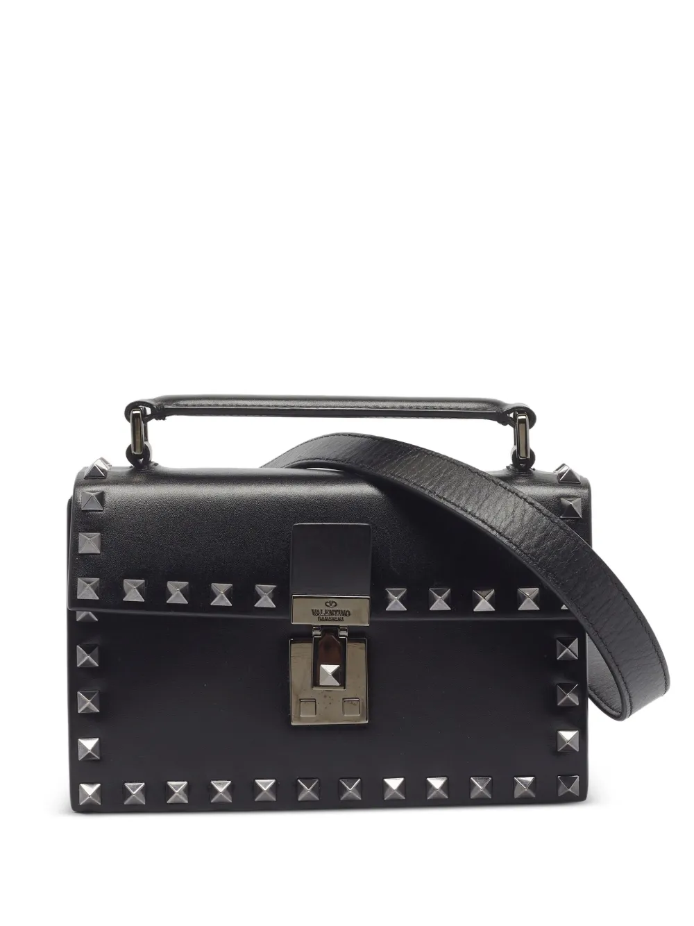 Valentino Garavani Pre-Owned Borsa a mano Rockstud - Nero