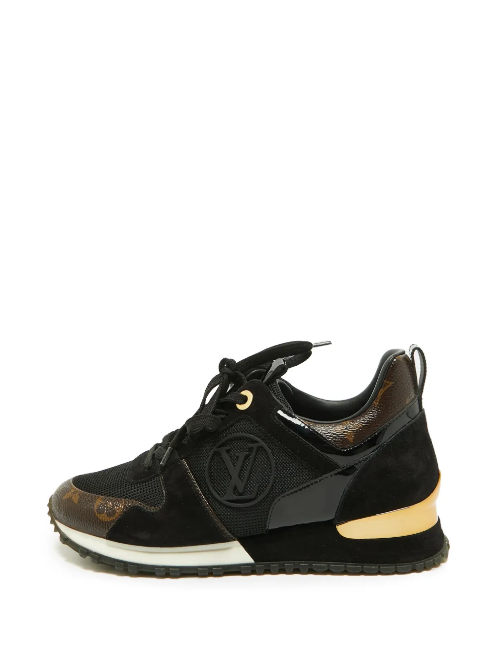 Louis Vuitton Pre-Owned Run Away Sneakers mit Monogramm - Schwarz