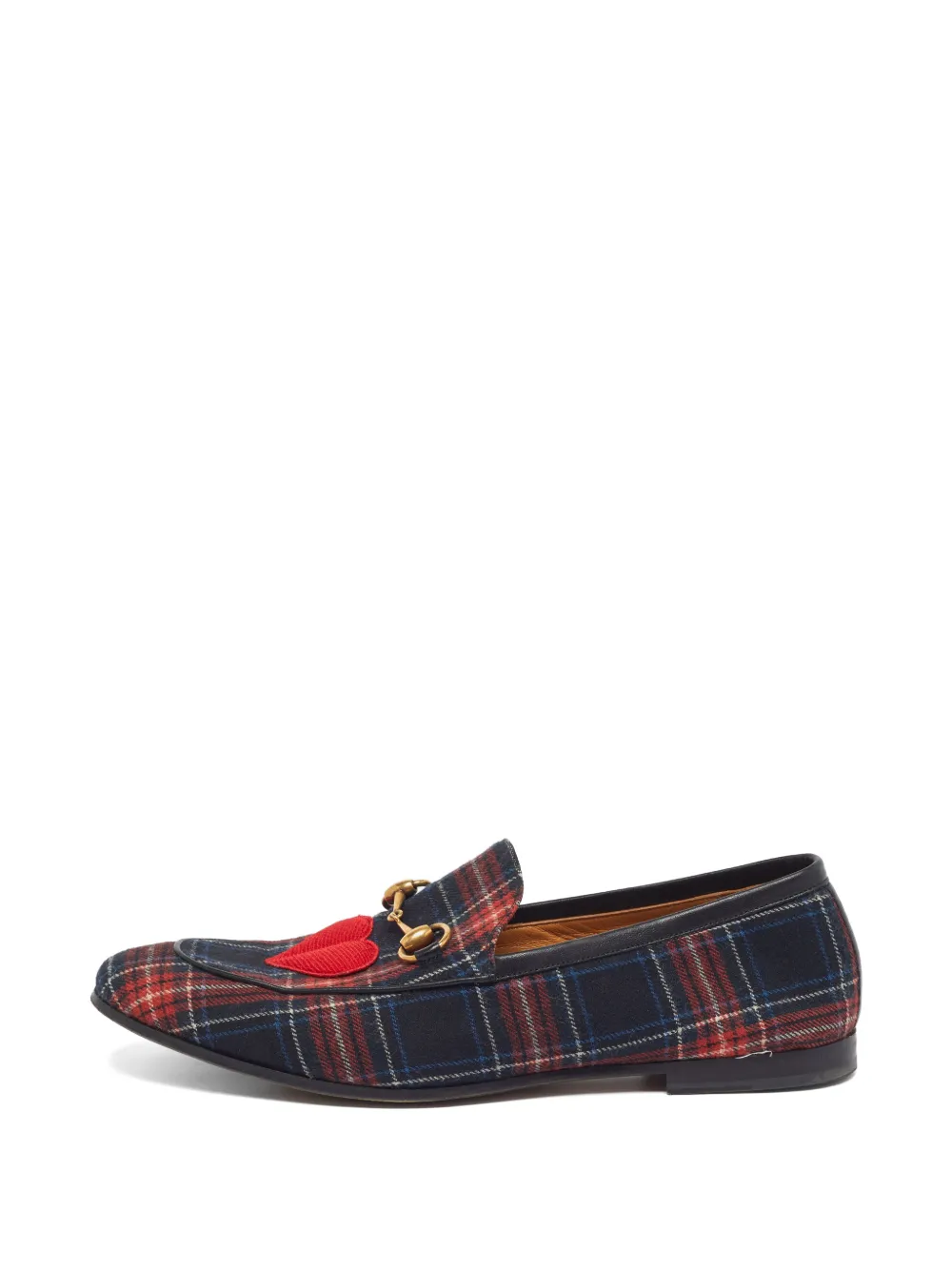 Gucci Pre-Owned Horsebit wool loafers - Blu