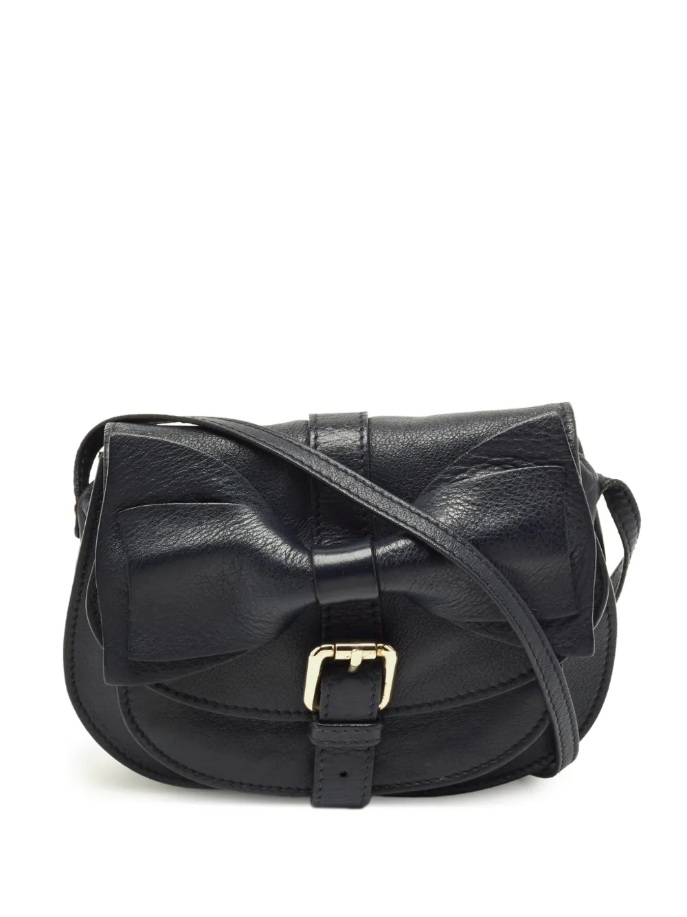 Red Valentino Vintage bow-detail cross body bag - Blu